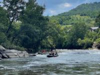 Ibar, 18.06.2022, rafting za studente FSFV Državnog Univerziteta u Novom Pazaru 